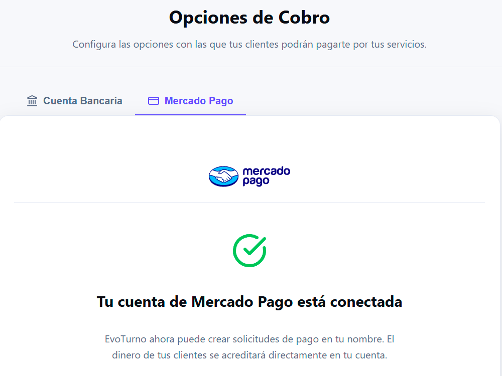 Cobro de consulta o seña obligatorio al agendar.